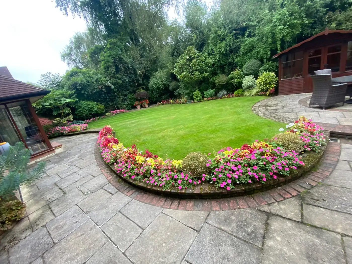 A garden from a Lovell Gardens job